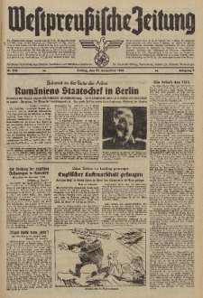 Westpreussische Zeitung, Nr. 276 Freitag 22 November 1940, 9. Jahrgang