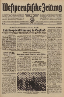 Westpreussische Zeitung, Nr. 277 Sonnabend/Sonntag 23/24 November 1940, 9. Jahrgang