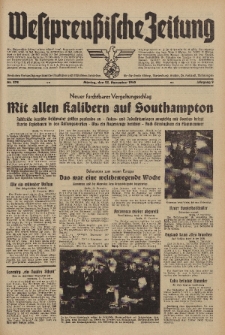 Westpreussische Zeitung, Nr. 278 Montag 25 November 1940, 9. Jahrgang