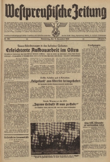 Westpreussische Zeitung, Nr. 293 Donnerstag 12 Dezember 1940, 9. Jahrgang