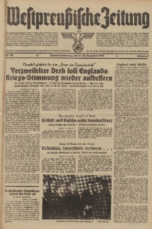 Westpreussische Zeitung, Nr. 301 Sonnabend/Sonntag 21/22 Dezember 1940, 9. Jahrgang