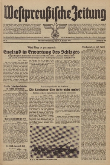 Westpreussische Zeitung, Nr. 3 Sonnabend/Sonntag 4/5 Januar 1941, 10. Jahrgang