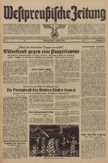 Westpreussische Zeitung, Nr. 4 Montag 6 Januar 1941, 10. Jahrgang