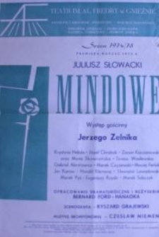 Mindowe - Juliusz Słowacki