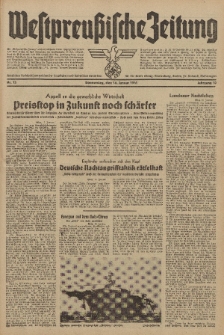 Westpreussische Zeitung, Nr. 13 Donnerstag 16 Januar 1941, 10. Jahrgang