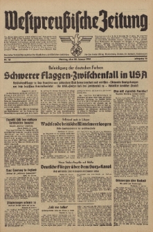 Westpreussische Zeitung, Nr. 16 Montag 20 Januar 1941, 10. Jahrgang