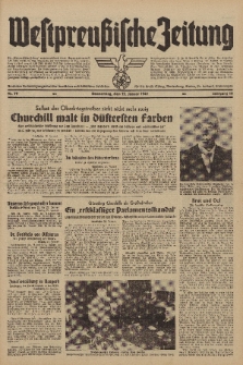 Westpreussische Zeitung, Nr. 19 Donnerstag 23 Januar 1941, 10. Jahrgang