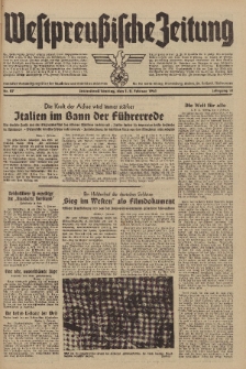 Westpreussische Zeitung, Nr. 27 Sonnabend/Sonntag 1/2 Februar 1941, 10. Jahrgang