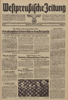 Westpreussische Zeitung, Nr. 37 Donnerstag 13 Februar 1941, 10. Jahrgang