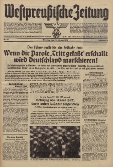 Westpreussische Zeitung, Nr. 47 Dienstag 25 Februar 1941, 10. Jahrgang