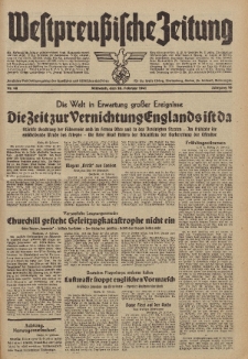 Westpreussische Zeitung, Nr. 48 Mittwoch 26 Februar 1941, 10. Jahrgang