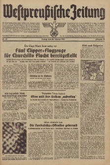 Westpreussische Zeitung, Nr. 50 Freitag 28 Februar 1941, 10. Jahrgang
