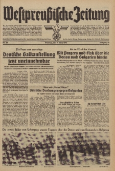 Westpreussische Zeitung, Nr. 53 Dienstag 4 März 1941, 10. Jahrgang
