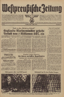 Westpreussische Zeitung, Nr. 56 Freitag 7 März 1941, 10. Jahrgang