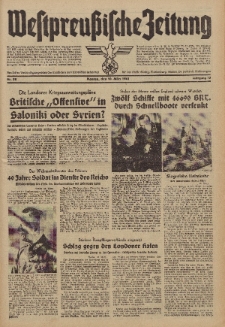 Westpreussische Zeitung, Nr. 58 Montag 10 März 1941, 10. Jahrgang