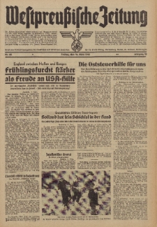 Westpreussische Zeitung, Nr. 62 Freitag 14 März 1941, 10. Jahrgang