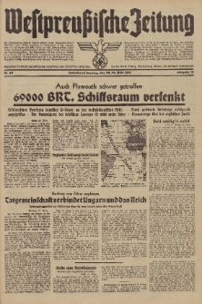 Westpreussische Zeitung, Nr. 69 Sonnabend/Sonntag 22/23 März 1941, 10. Jahrgang
