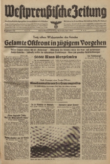 Westpreussische Zeitung, Nr. 155 Sonnabend/Sonntag 5/6 Juli 1941, 10. Jahrgang