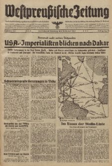 Westpreussische Zeitung, Nr. 161 Sonnabend/Sonntag 12/13 Juli 1941, 10. Jahrgang