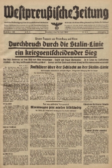 Westpreussische Zeitung, Nr. 162 Montag 14 Juli 1941, 10. Jahrgang