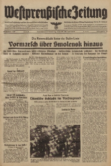 Westpreussische Zeitung, Nr. 167 Sonnabend/Sonntag 19/20 Juli 1941, 10. Jahrgang