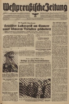 Westpreussische Zeitung, Nr. 177 Donnerstag 31 Juli 1941, 10. Jahrgang