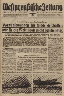 Westpreussische Zeitung, Nr. 183 Donnerstag 7 August 1941, 10. Jahrgang