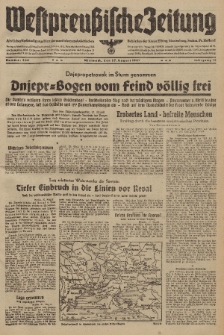 Westpreussische Zeitung, Nr. 200 Mittwoch 27 August 1941, 10. Jahrgang