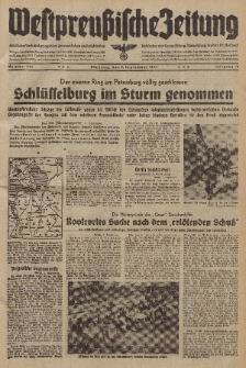 Westpreussische Zeitung, Nr. 211 Dienstag 9 September 1941, 10. Jahrgang