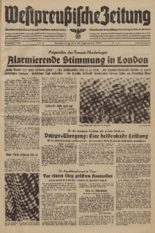 Westpreussische Zeitung, Nr. 219 Donnerstag 18 September 1941, 10. Jahrgang