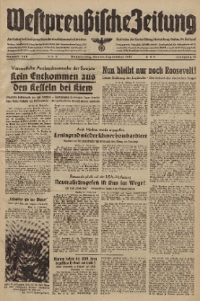 Westpreussische Zeitung, Nr. 225 Donnerstag 25 September 1941, 10. Jahrgang
