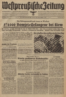 Westpreussische Zeitung, Nr. 227 Sonnabend/Sonntag 27/28 September 1941, 10. Jahrgang