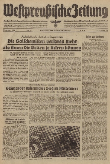 Westpreussische Zeitung, Nr. 229 Dienstag 30 September 1941, 10. Jahrgang