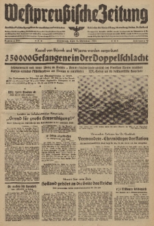 Westpreussische Zeitung, Nr. 241 Dienstag 14 Oktober 1941, 10. Jahrgang