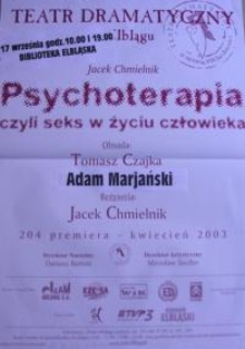 Psychotherapie - oder Sex im menschlichen Leben