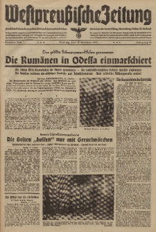 Westpreussische Zeitung, Nr. 244 Freitag 17 Oktober 1941, 10. Jahrgang