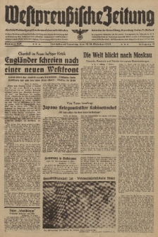 Westpreussische Zeitung, Nr. 245 Sonnabend/Sonntag 18/19 Oktober 1941, 10. Jahrgang