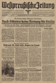 Westpreussische Zeitung, Nr. 251 Sonnabend/Sonntag 25/26 Oktober 1941, 10. Jahrgang