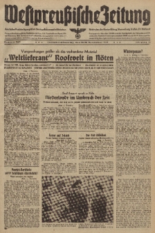 Westpreussische Zeitung, Nr. 269 Sonnabend/Sonntag 15/16 November 1941, 10. Jahrgang
