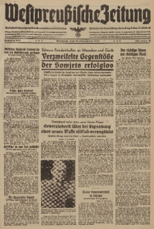 Westpreussische Zeitung, Nr. 272 Mittwoch 19 November 1941, 10. Jahrgang