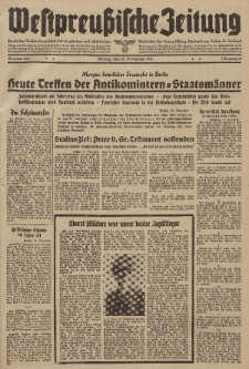 Westpreussische Zeitung, Nr. 276 Montag 24 November 1941, 10. Jahrgang