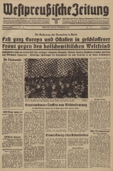 Westpreussische Zeitung, Nr. 278 Mittwoch 26 November 1941, 10. Jahrgang