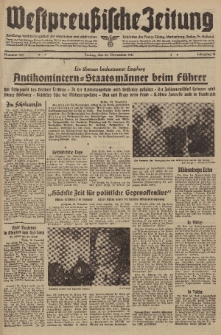Westpreussische Zeitung, Nr. 280 Freitag 28 November 1941, 10. Jahrgang