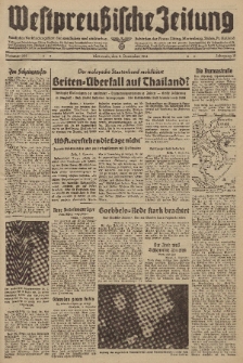 Westpreussische Zeitung, Nr. 284 Mittwoch 3 Dezember 1941, 10. Jahrgang
