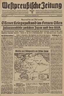 Westpreussische Zeitung, Nr. 288 Montag 8 Dezember 1941, 10. Jahrgang