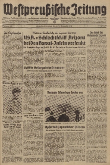Westpreussische Zeitung, Nr. 293 Sonnabend/Sonntag 13/14 Dezember 1941, 10. Jahrgang