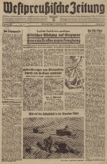 Westpreussische Zeitung, Nr. 296 Mittwoch 17 Dezember 1941, 10. Jahrgang