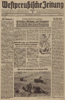 Westpreussische Zeitung, Nr. 296 Mittwoch 17 Dezember 1941, 10. Jahrgang