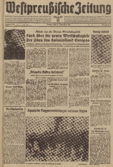 Westpreussische Zeitung, Nr. 298 Freitag 19 Dezember 1941, 10. Jahrgang