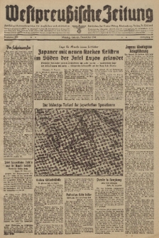 Westpreussische Zeitung, Nr. 304 Montag 30 Dezember 1941, 10. Jahrgang